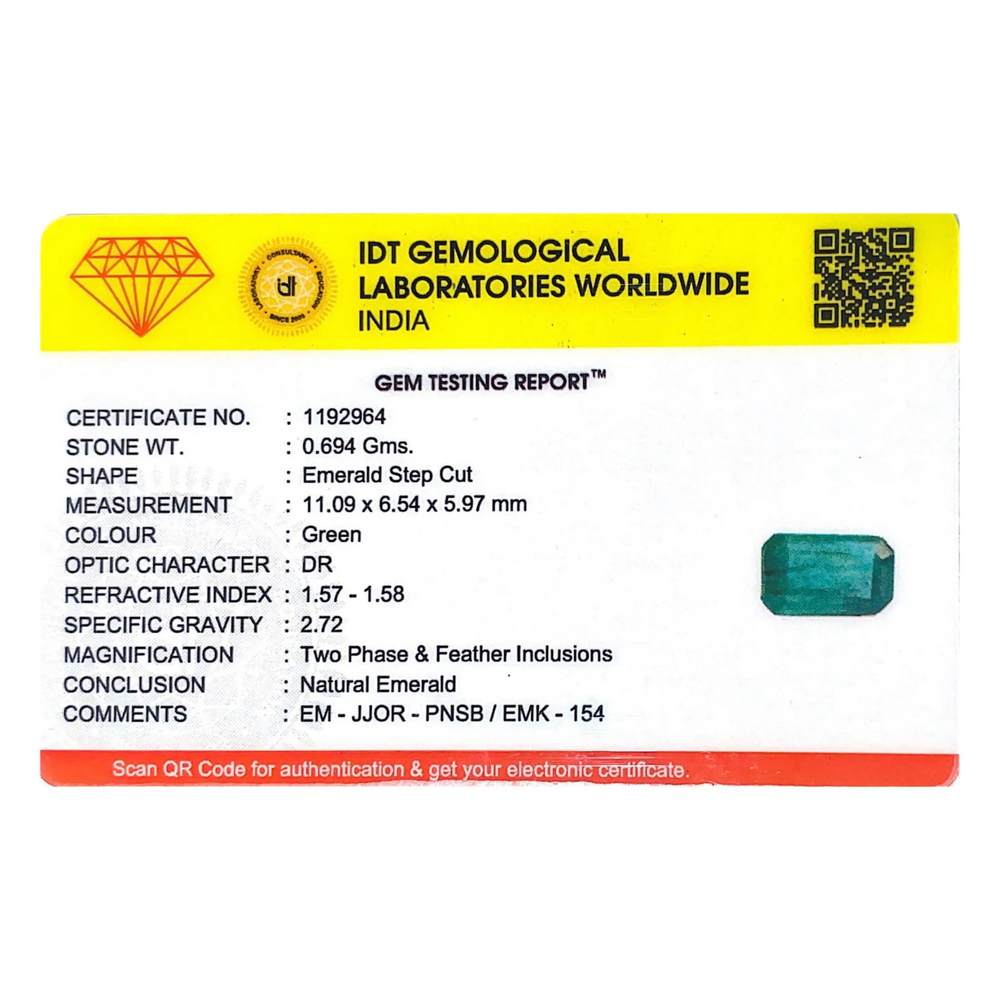 Zambian Emerald - 3.47 Carat