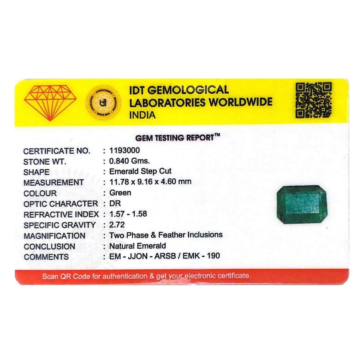 Zambian Emerald - 4.2 Carat