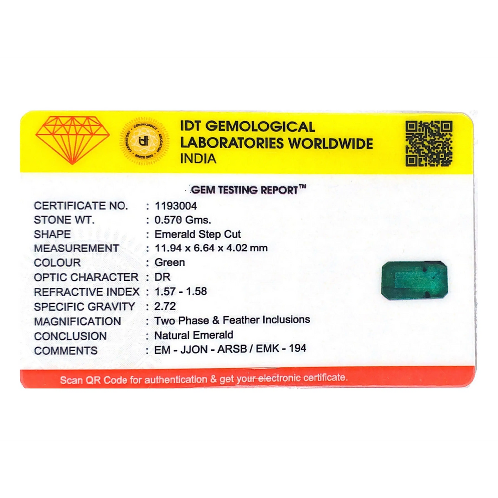 Zambian Emerald - 2.85 Carat