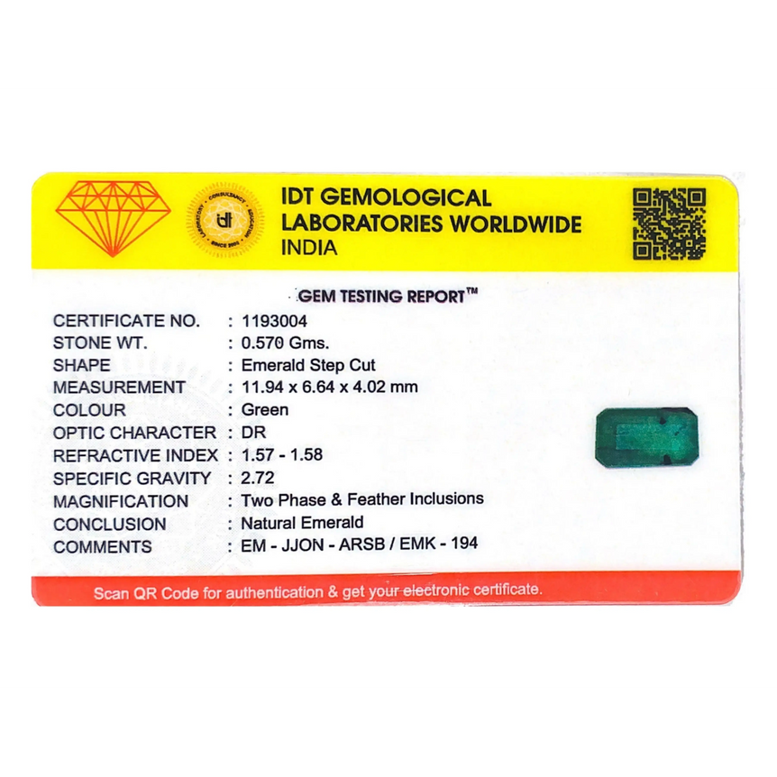 Zambian Emerald - 2.85 Carat