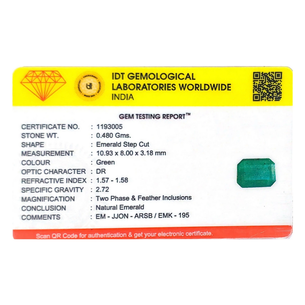 Zambian Emerald - 2.4 Carat