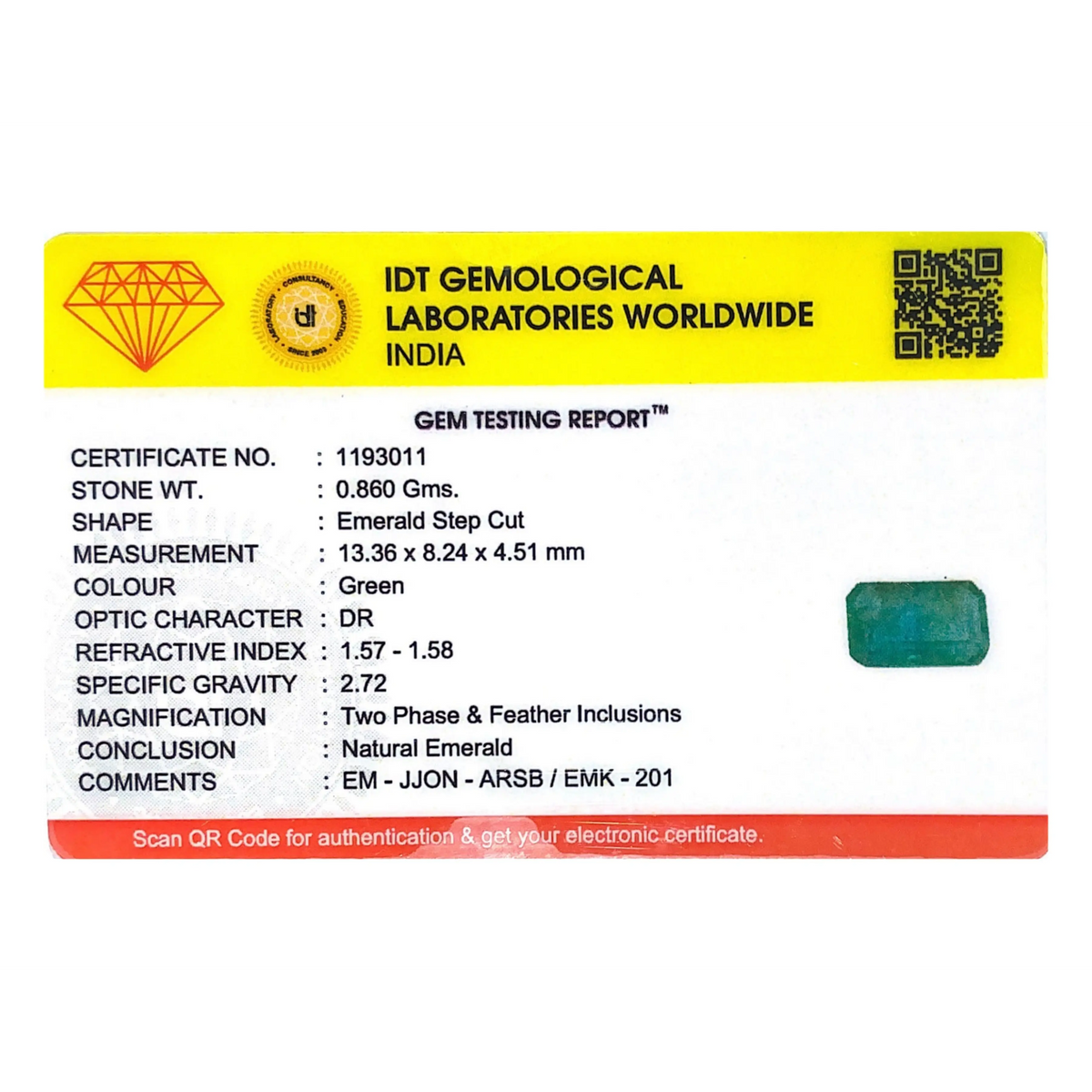 Zambian Emerald - 4.3 Carat