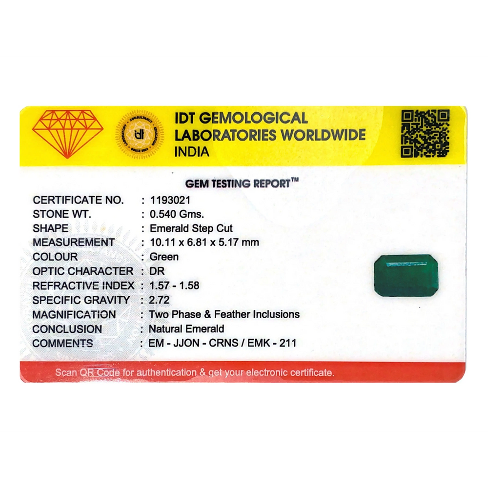 Zambian Emerald - 2.7 Carat