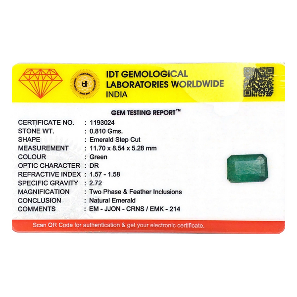 Zambian Emerald - 4.05 Carat