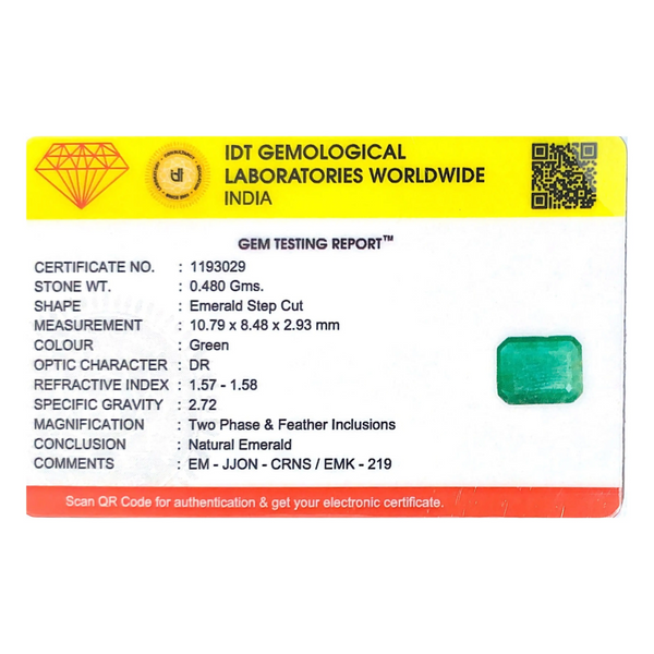 Zambian Emerald - 2.4 Carat