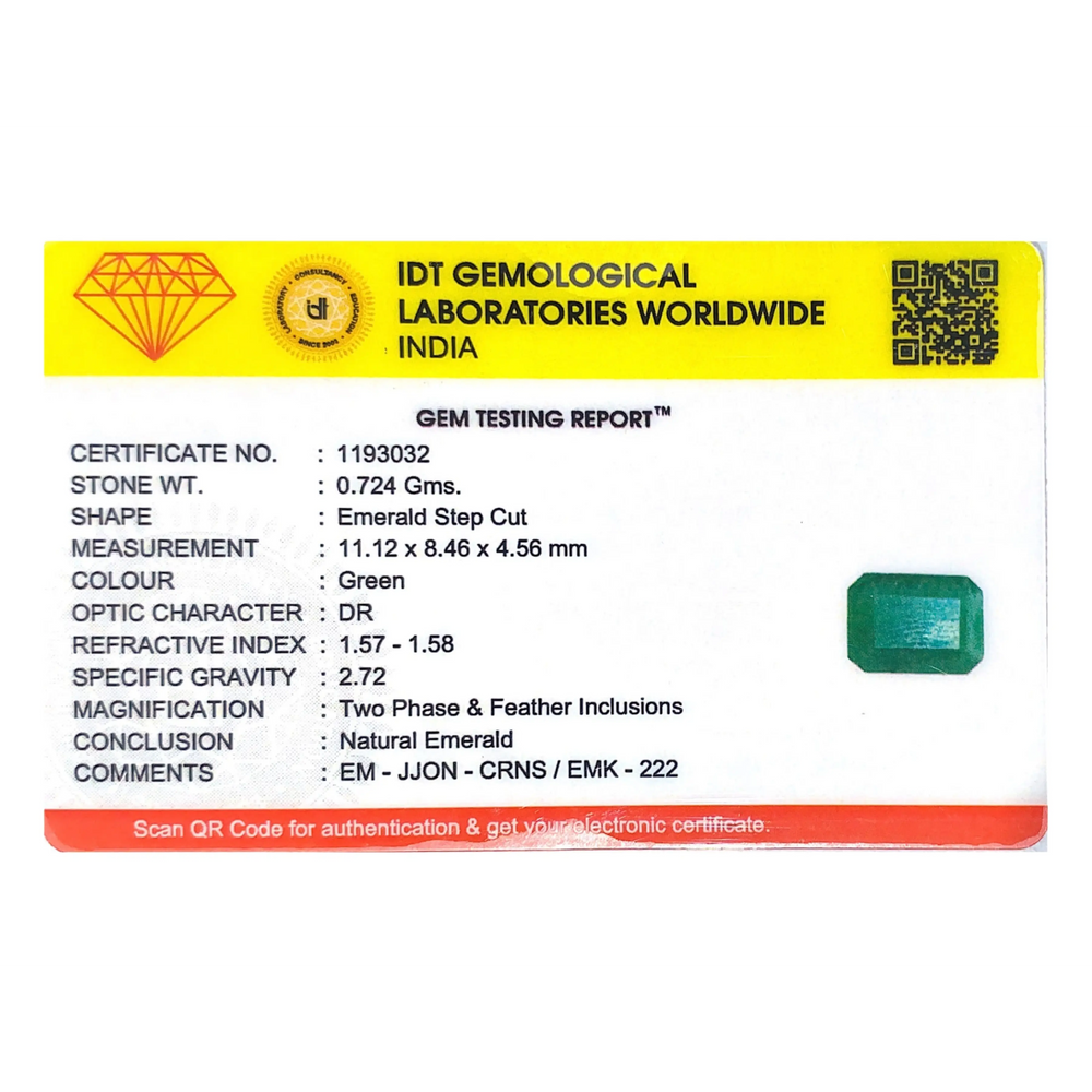 Zambian Emerald - 3.62 Carat
