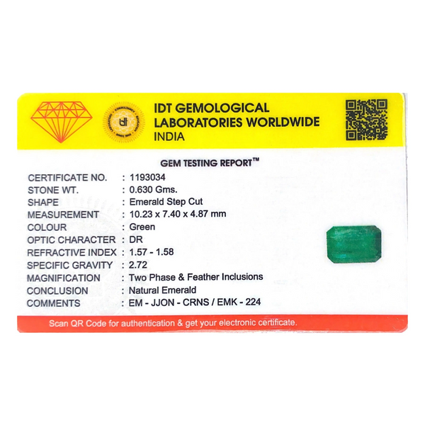 Zambian Emerald - 3.15 Carat