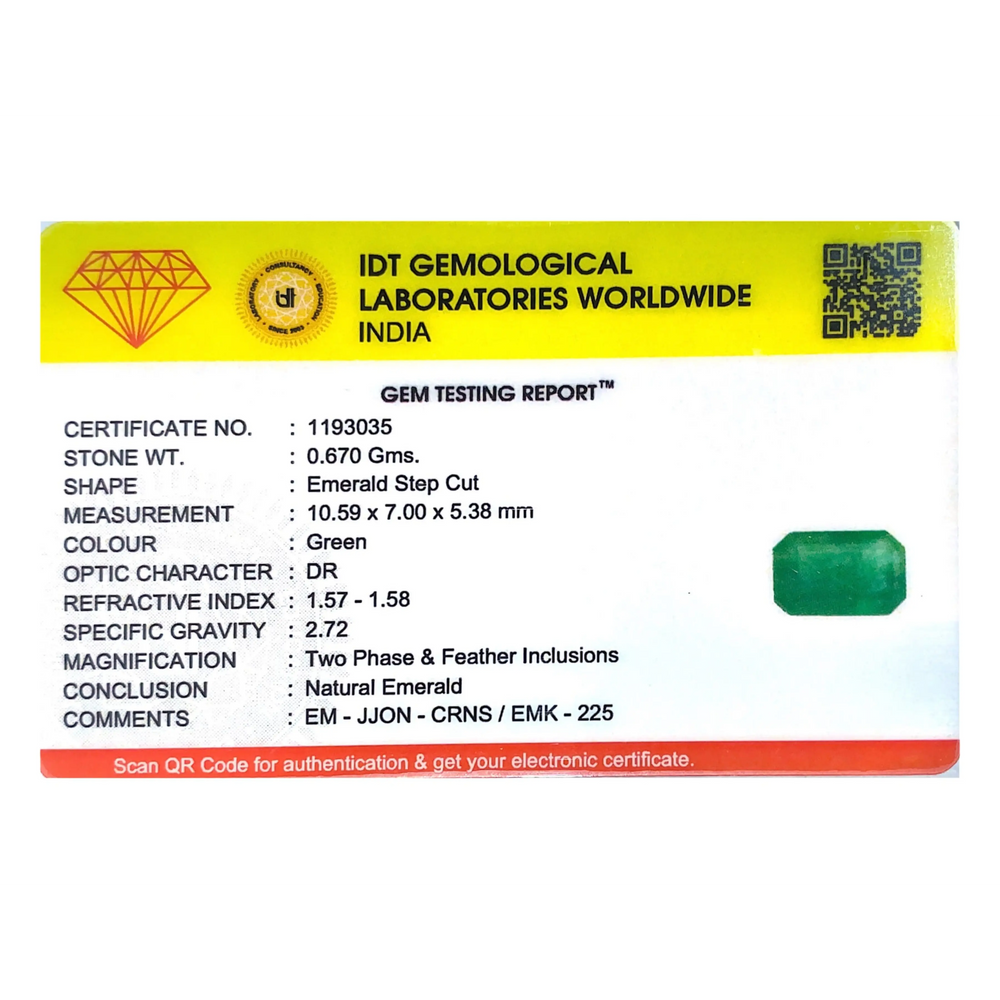 Zambian Emerald - 3.35 Carat