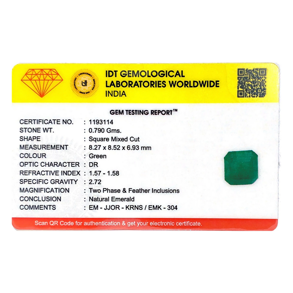 Zambian Emerald - 3.95 Carat