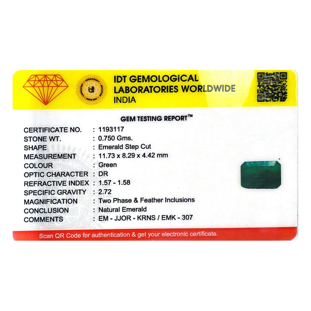 Zambian Emerald - 3.75 Carat