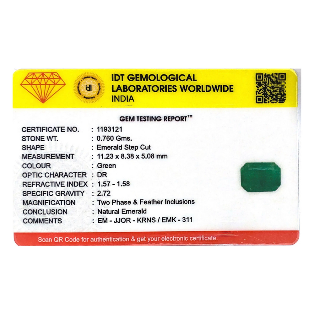 Zambian Emerald - 3.8 Carat