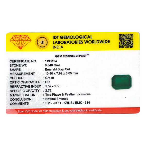 Zambian Emerald - 4.2 Carat