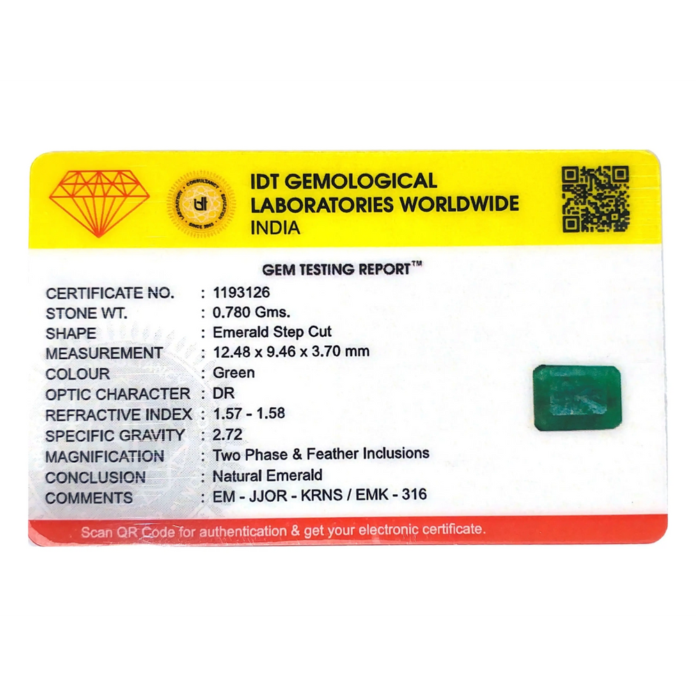 Zambian Emerald - 3.9 Carat
