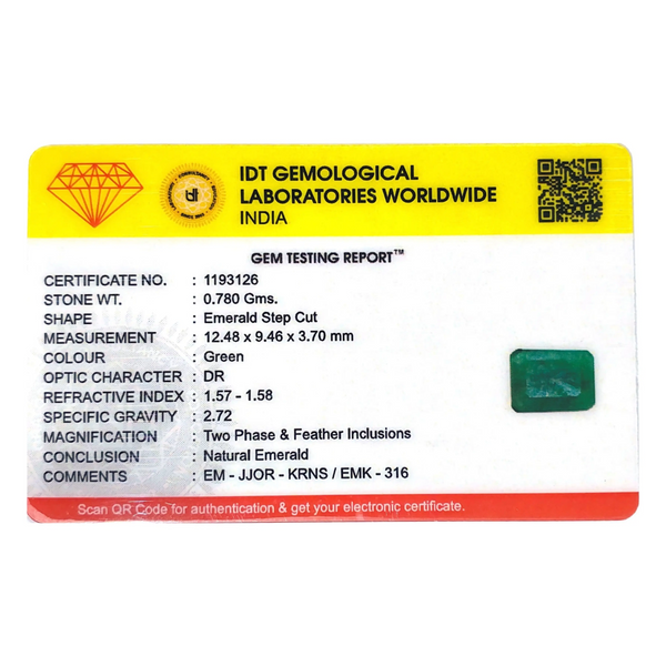 Zambian Emerald - 3.9 Carat