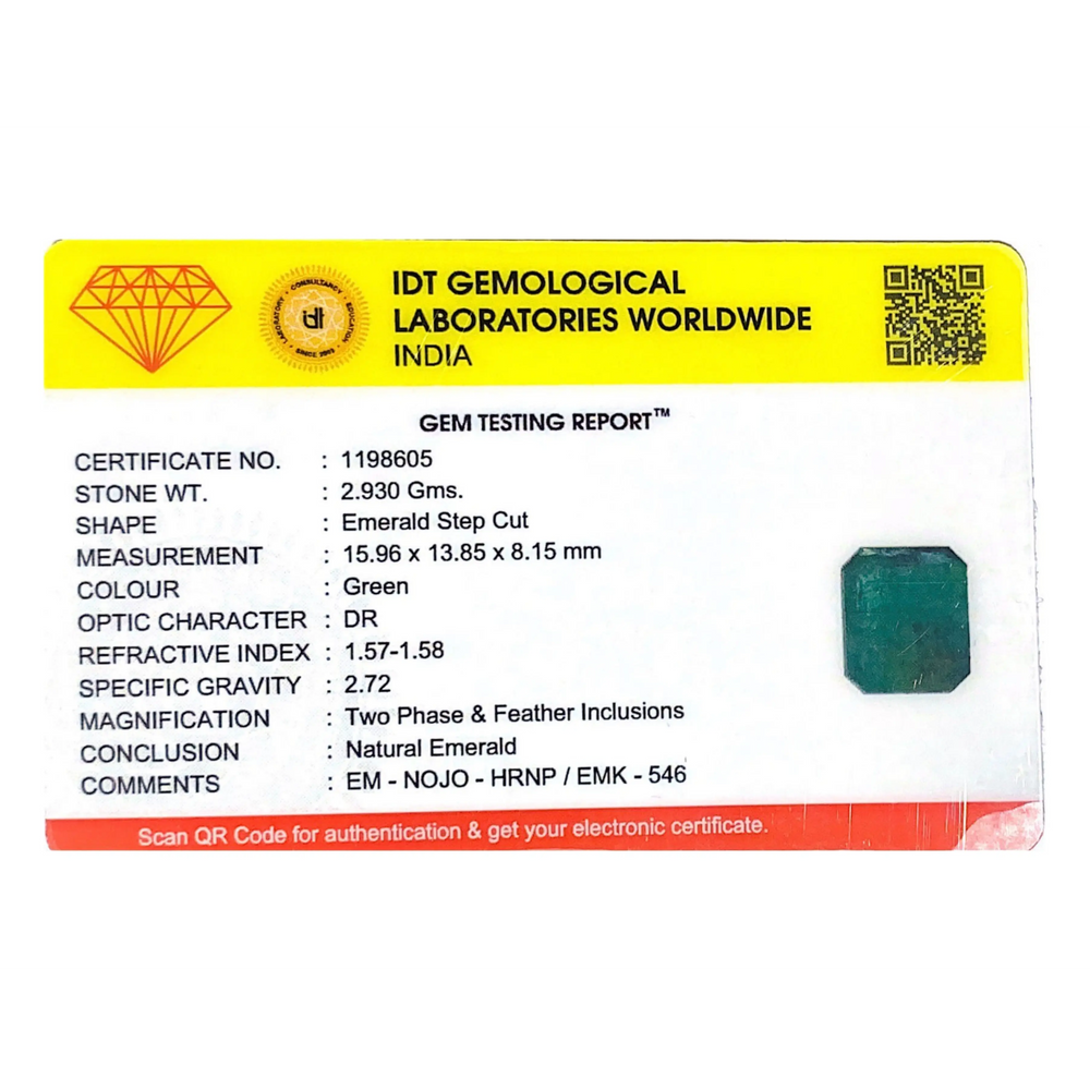 Zambian Emerald - 14.65 Carat