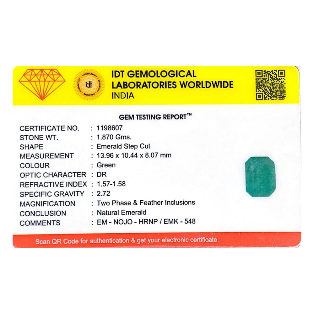 Zambian Emerald - 9.35 Carat