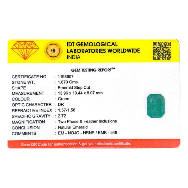 Zambian Emerald - 9.35 Carat