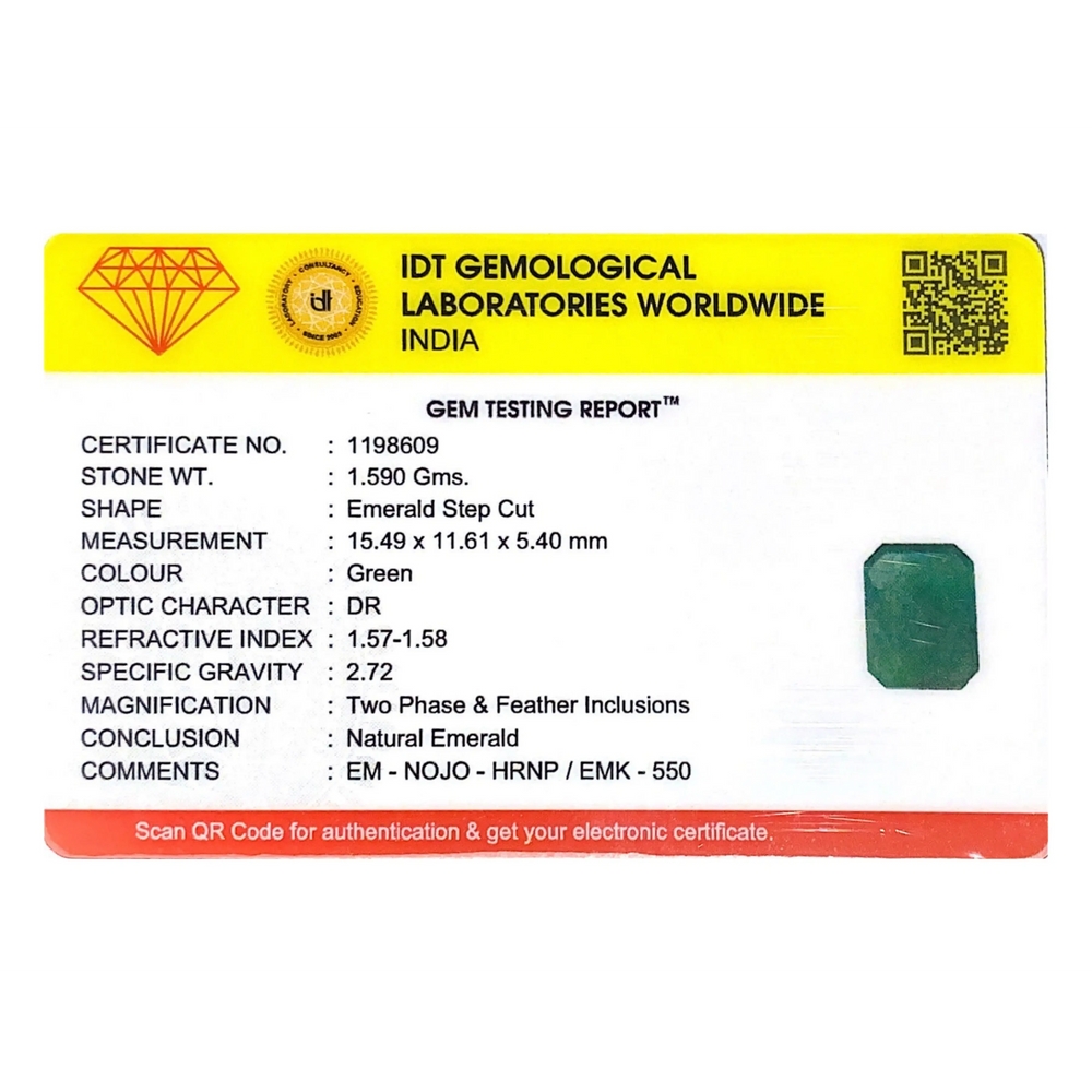 Zambian Emerald - 7.95 Carat