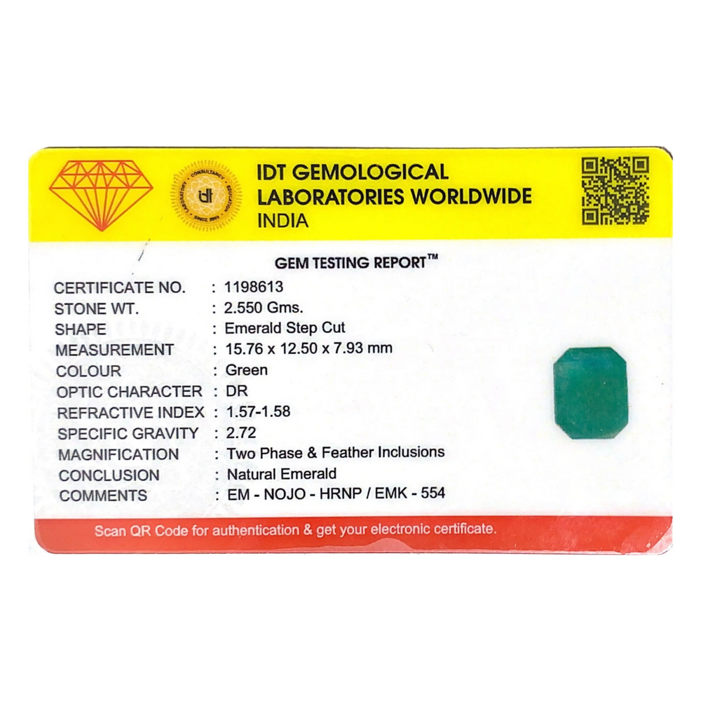 Zambian Emerald - 12.75 Carat