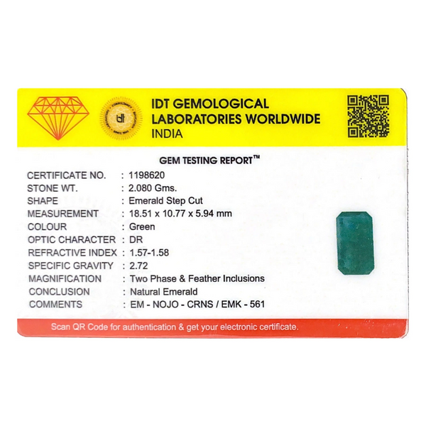 Zambian Emerald - 10.4 Carat