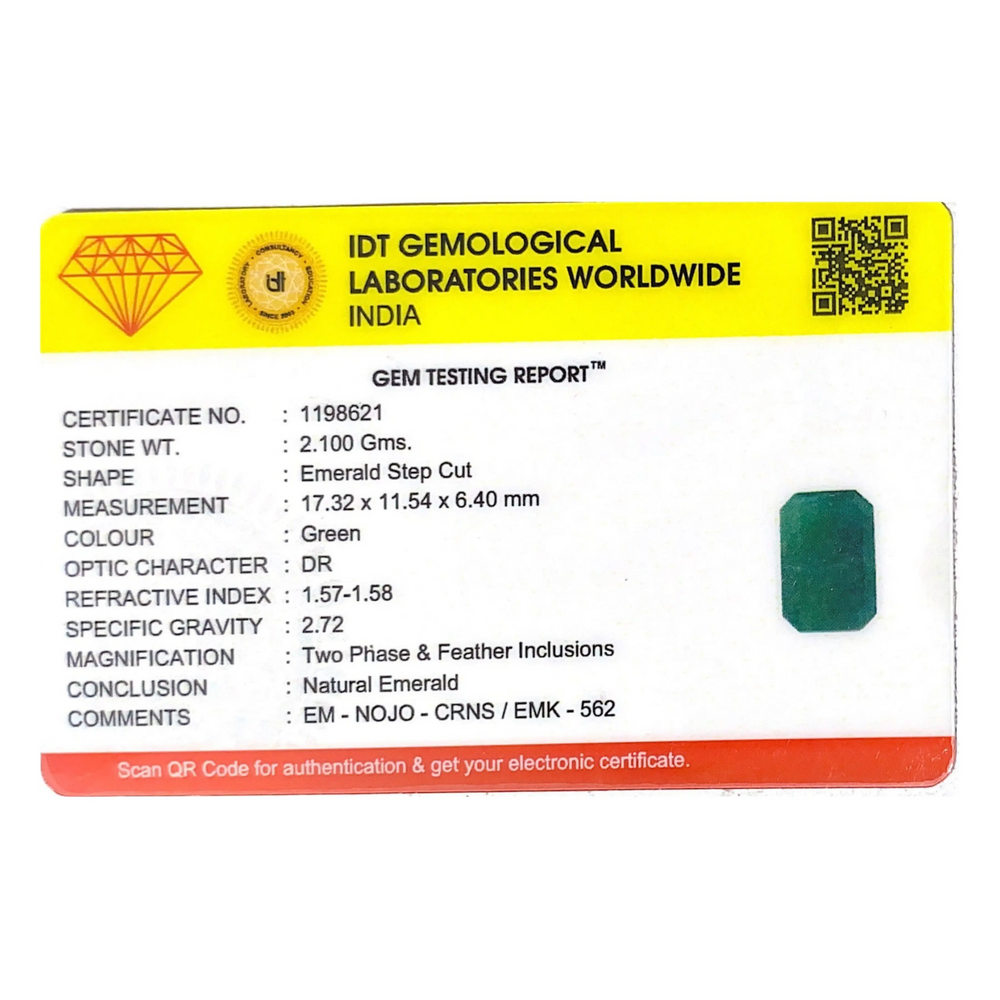 Zambian Emerald - 10.5 Carat