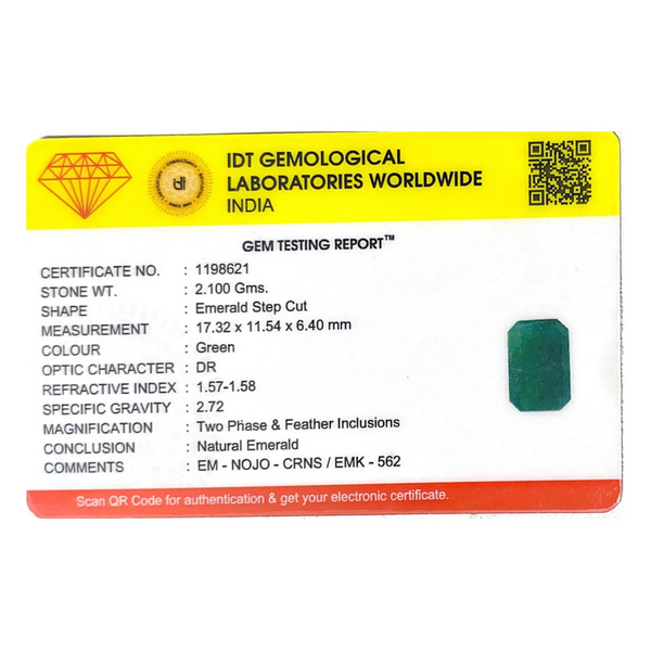 Zambian Emerald - 10.5 Carat