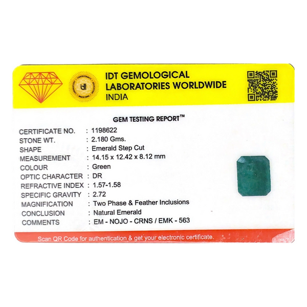 Zambian Emerald - 10.9 Carat