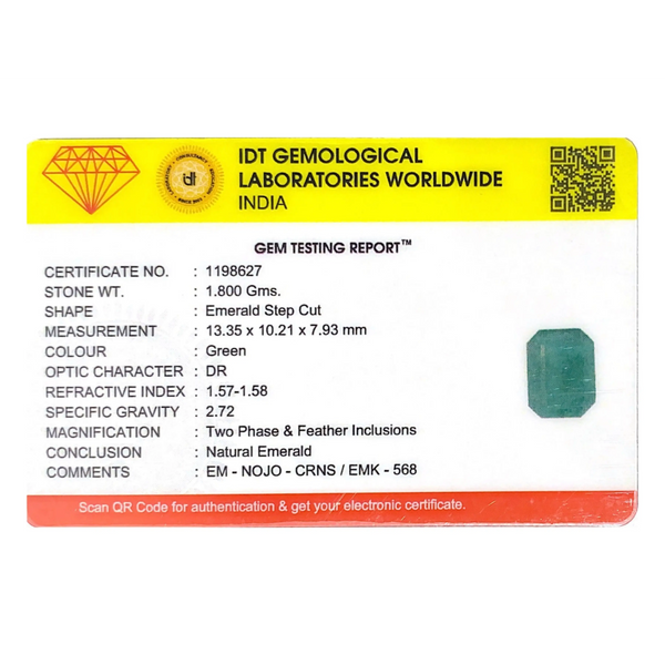 Zambian Emerald - 9 Carat