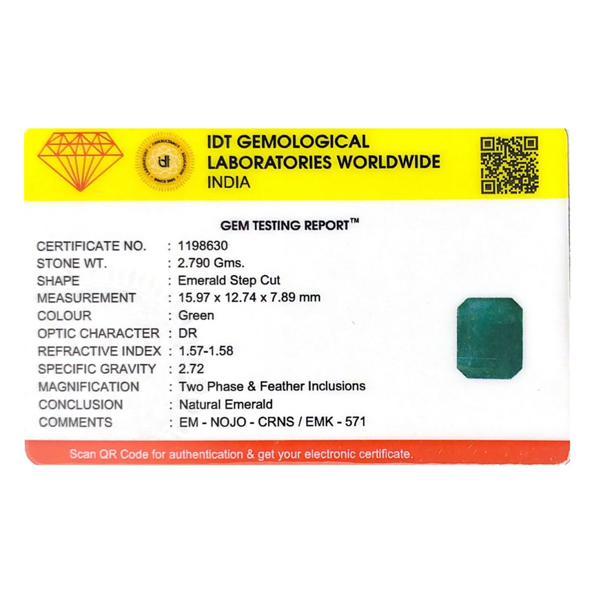 Zambian Emerald - 13.95 Carat