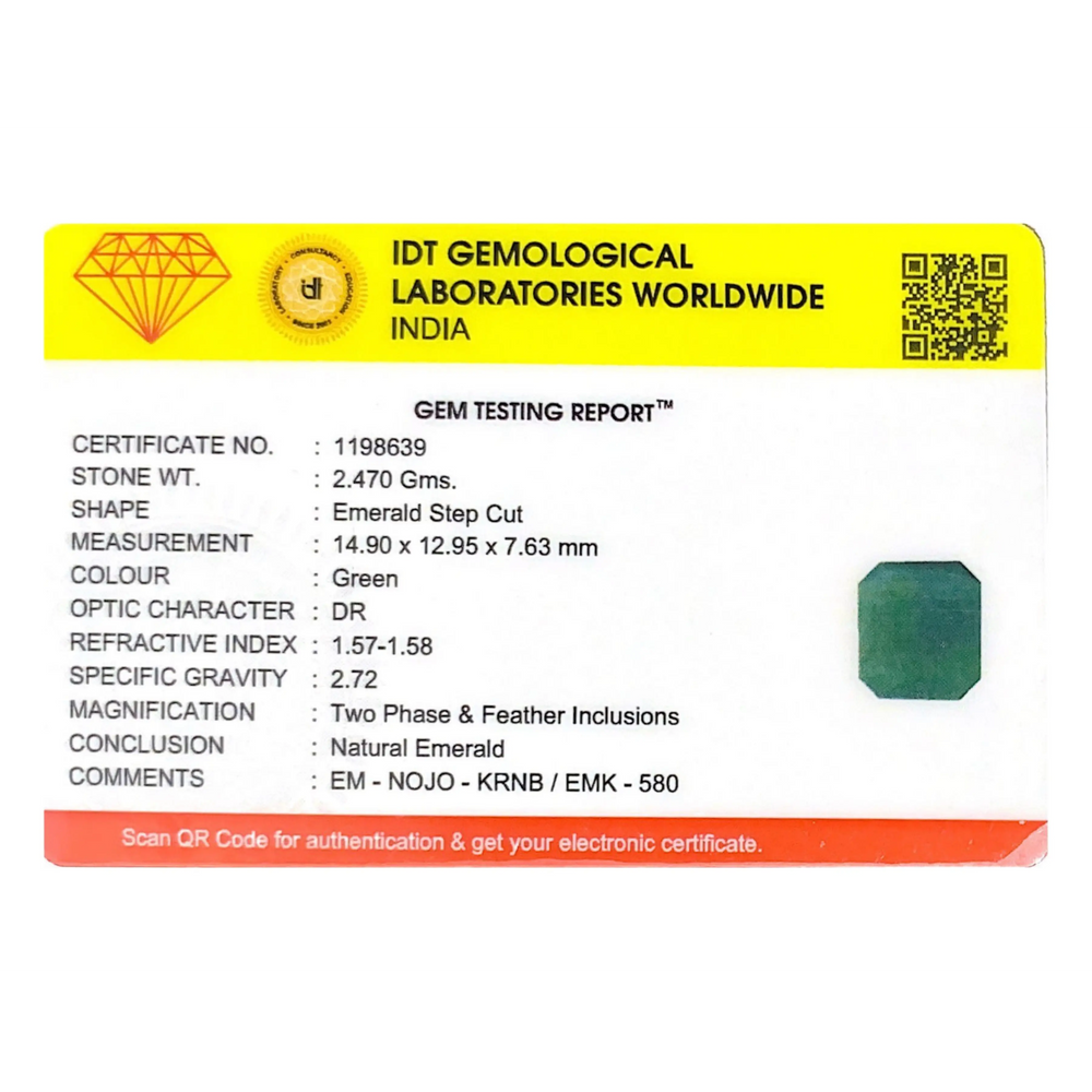 Zambian Emerald - 12.35 Carat