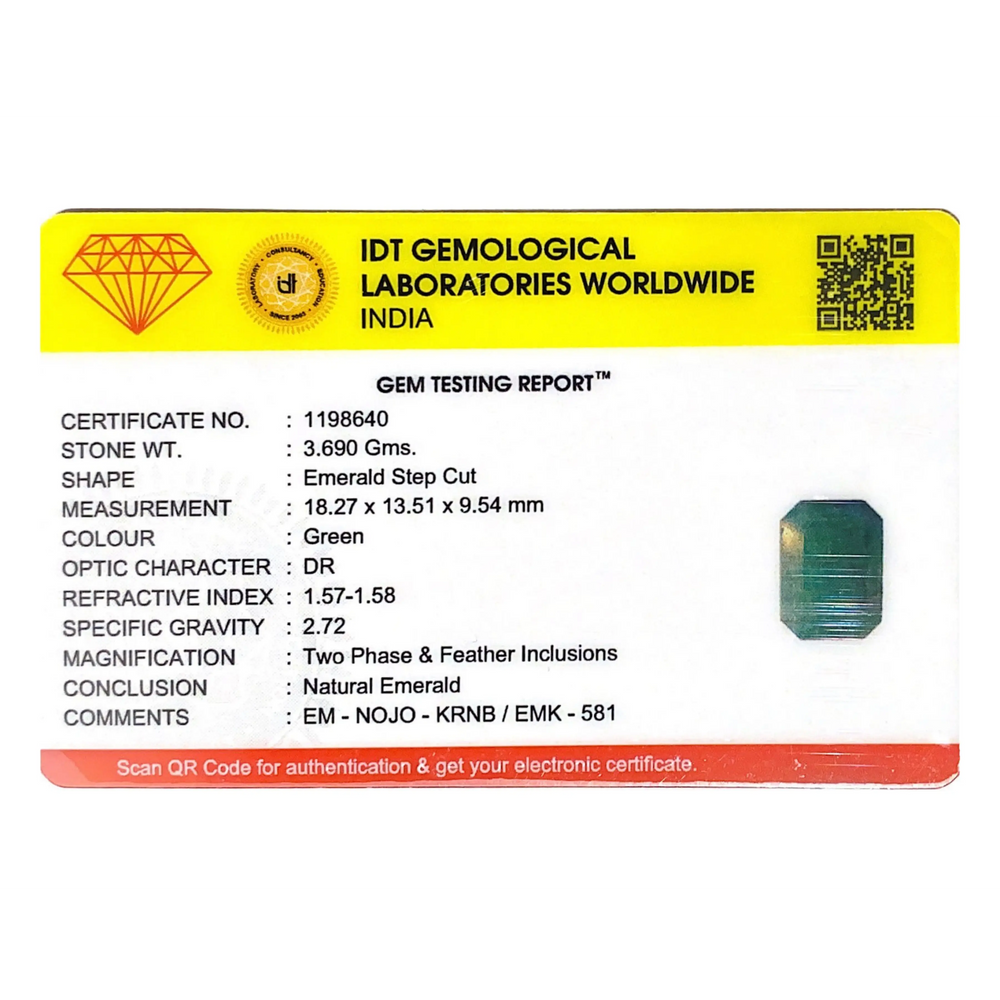 Zambian Emerald - 18.45 Carat