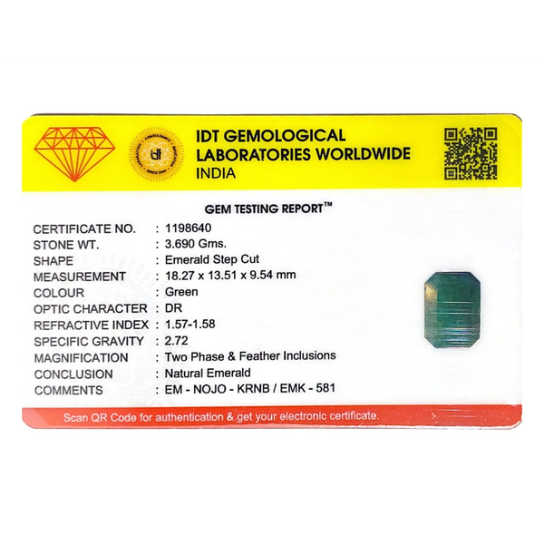 Zambian Emerald - 18.45 Carat