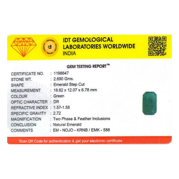 Zambian Emerald - 13.45 Carat