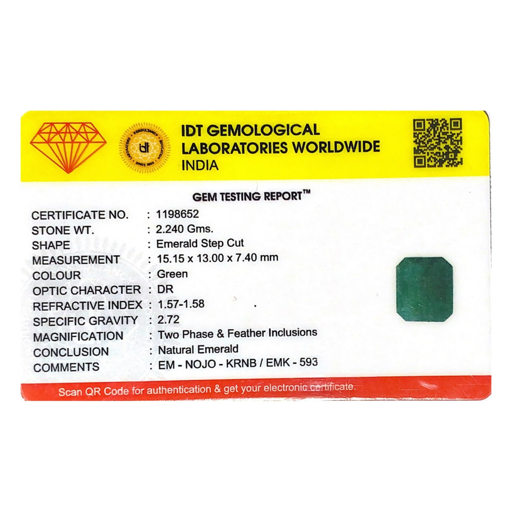 Zambian Emerald - 11.2 Carat