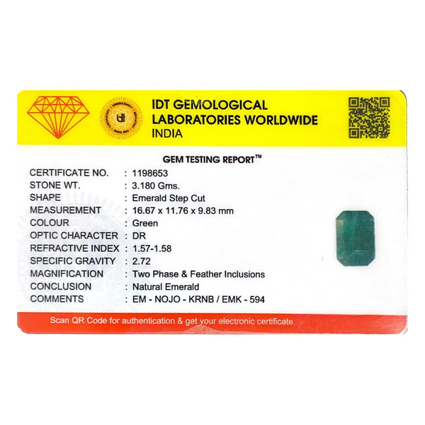 Zambian Emerald - 15.9 Carat