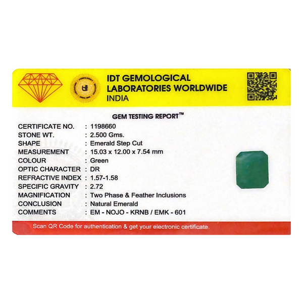 Zambian Emerald - 12.5 Carat