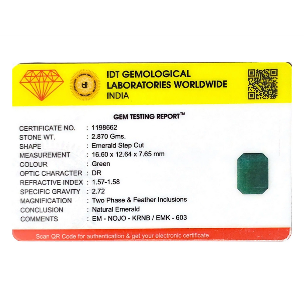 Zambian Emerald - 14.35 Carat