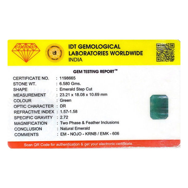 Zambian Emerald - 32.9 Carat