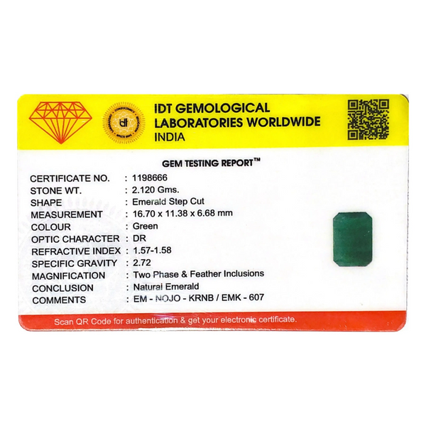 Zambian Emerald - 10.6 Carat