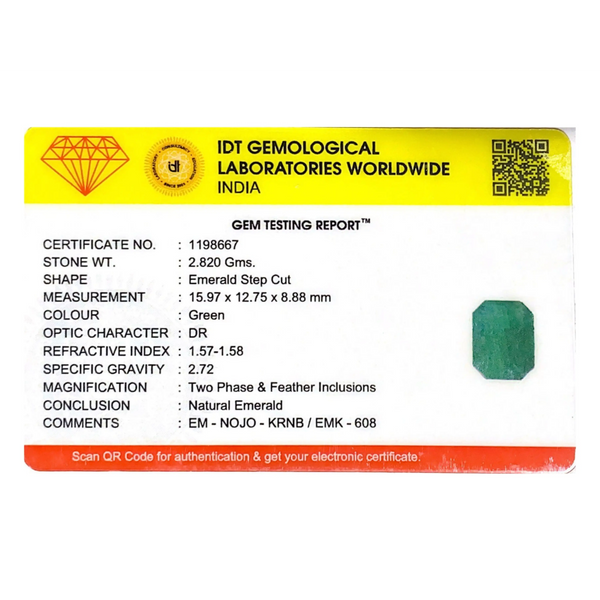 Zambian Emerald - 14.1 Carat