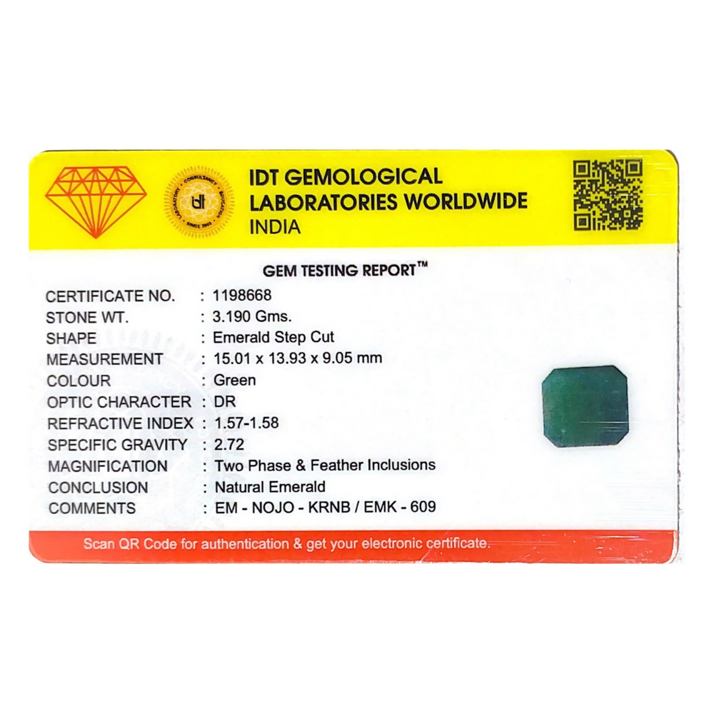 Zambian Emerald - 15.95 Carat