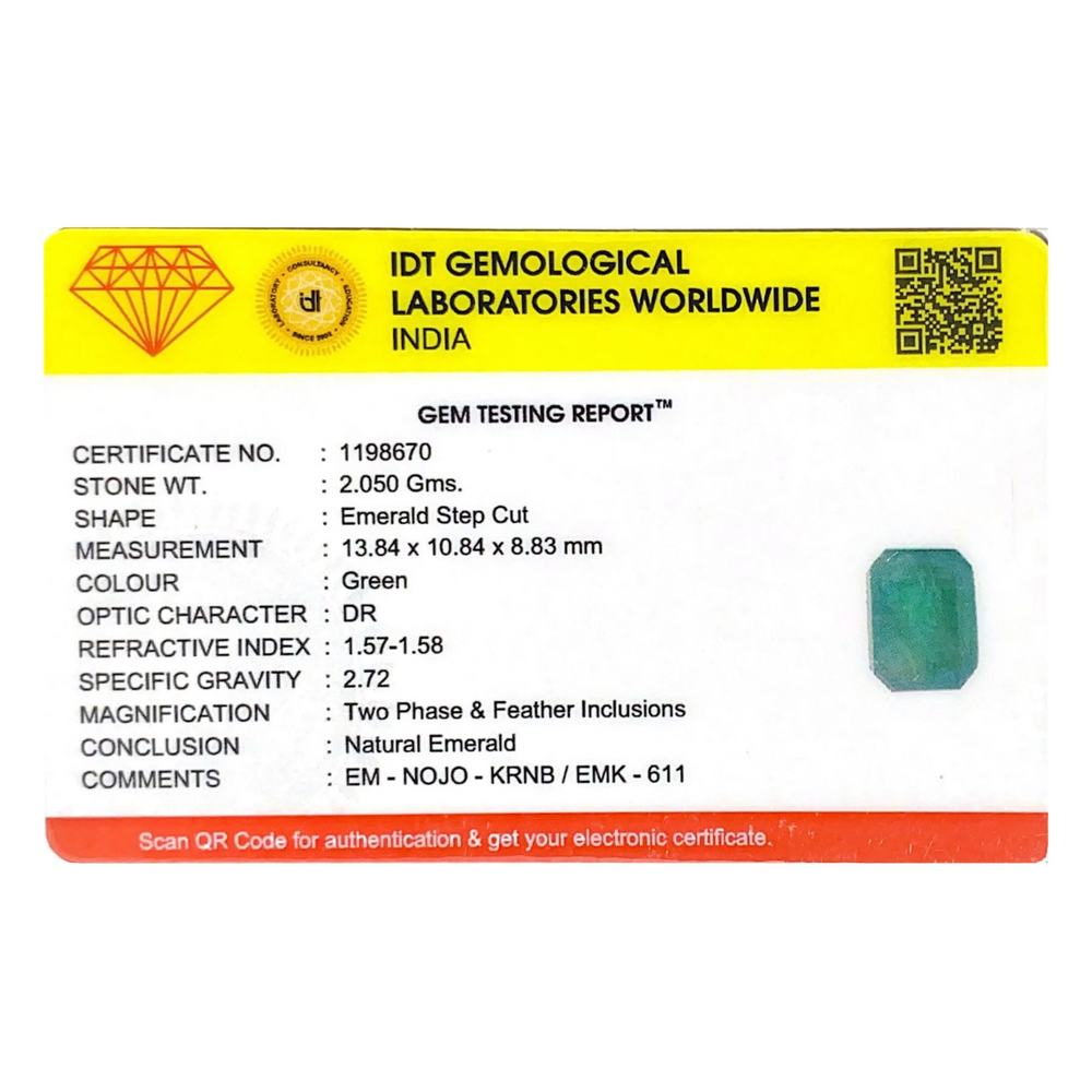 Zambian Emerald - 10.25 Carat