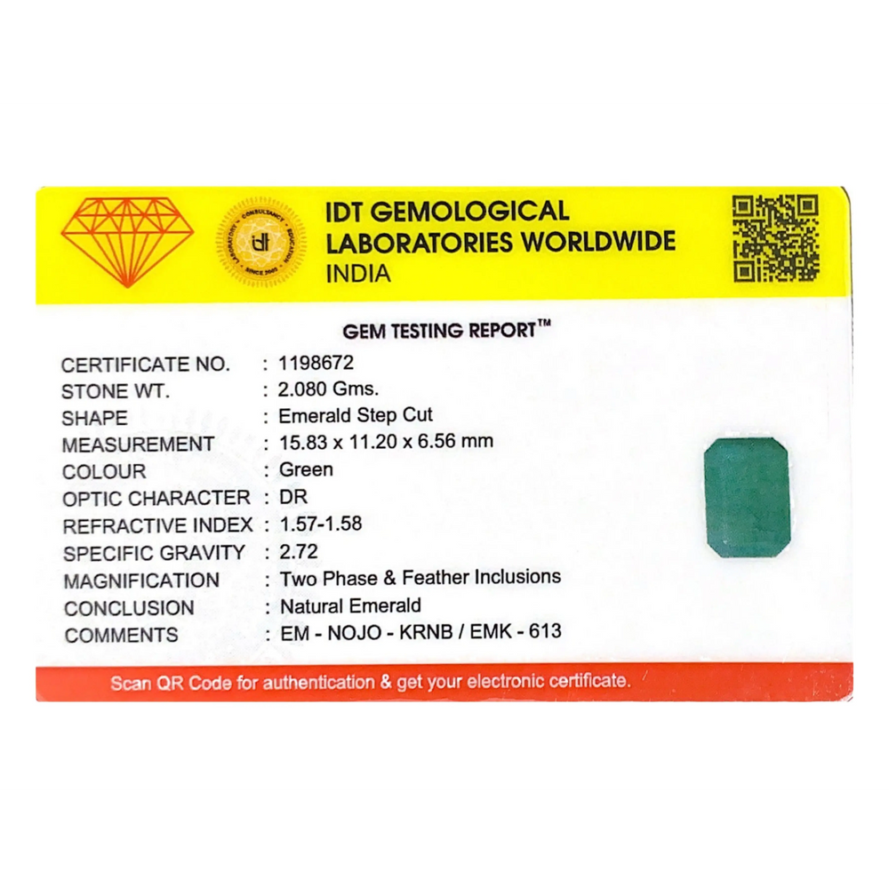 Zambian Emerald - 10.4 Carat