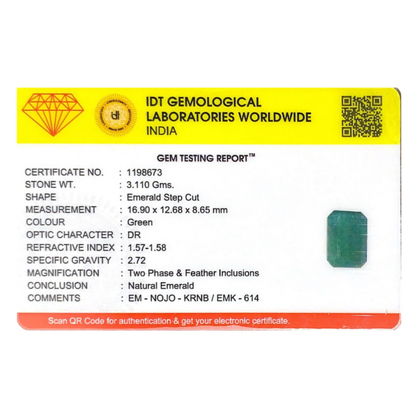 Zambian Emerald - 15.55 Carat