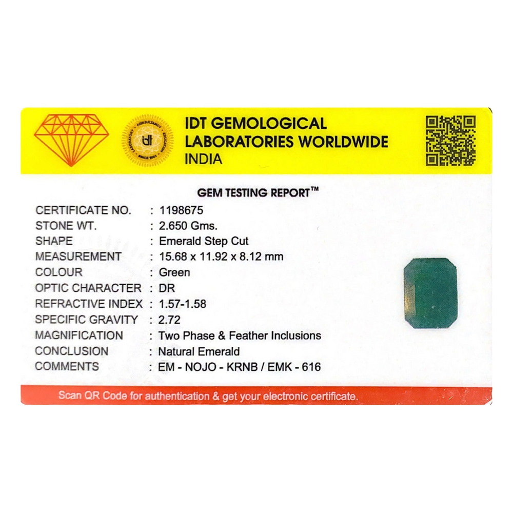 Zambian Emerald - 13.25 Carat