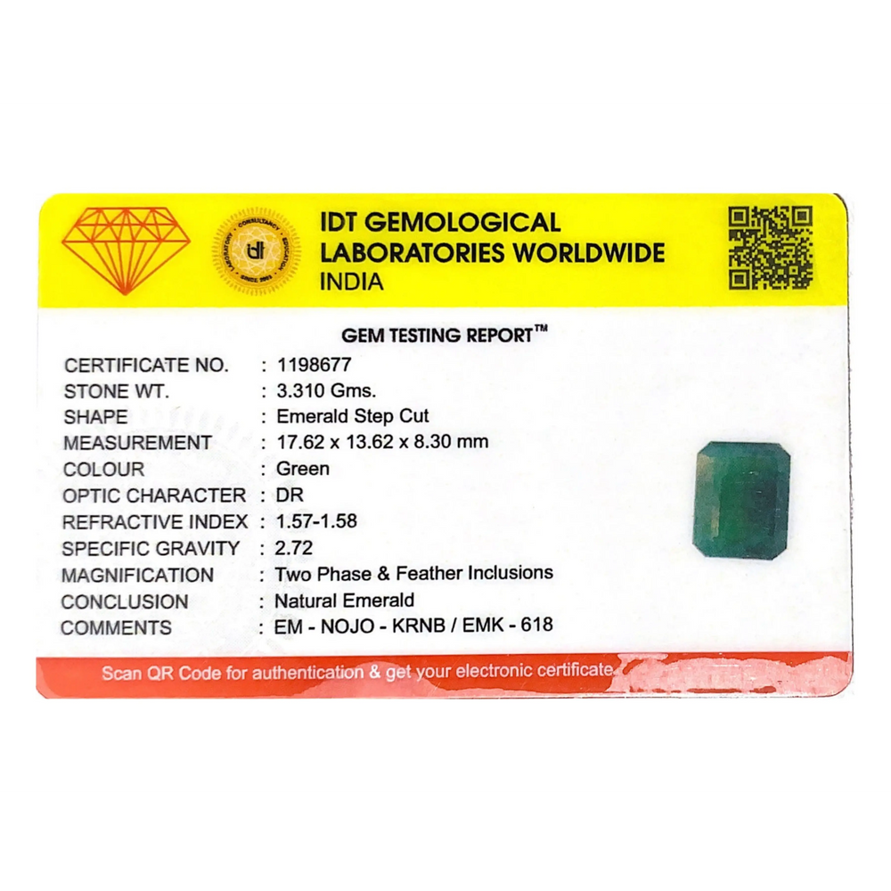 Zambian Emerald - 16.55 Carat