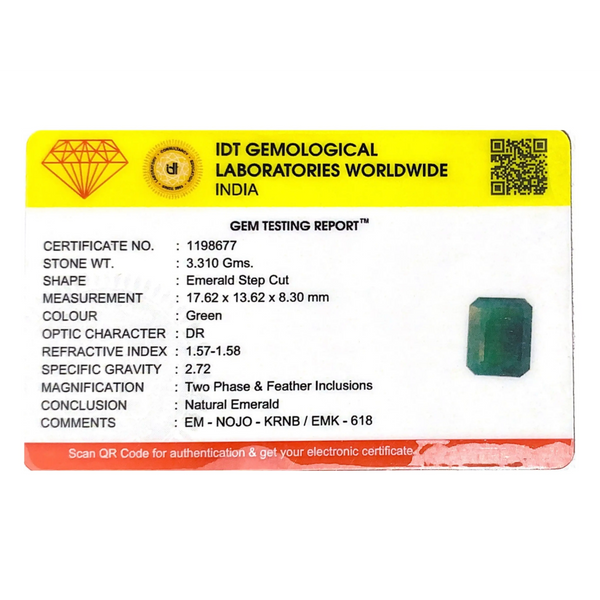 Zambian Emerald - 16.55 Carat