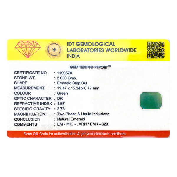 Zambian Emerald - 13.15 Carat