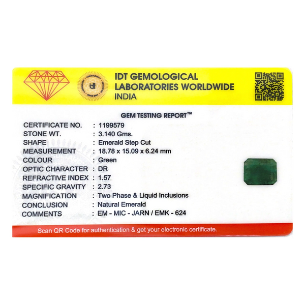Zambian Emerald - 15.7 Carat