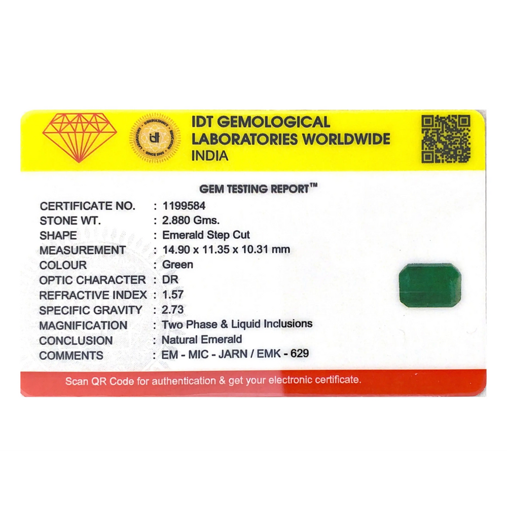 Zambian Emerald - 14.4 Carat